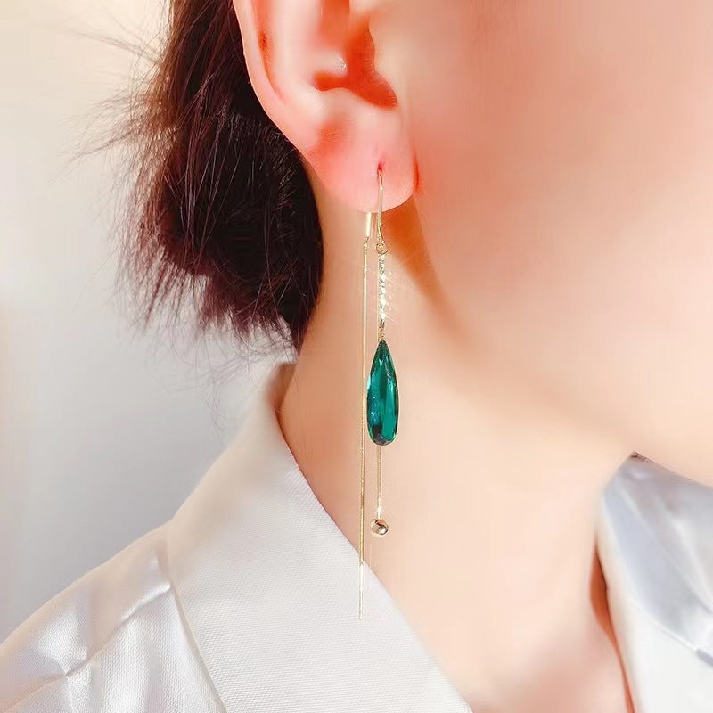 Pendientes Lágrimas Esmeralda