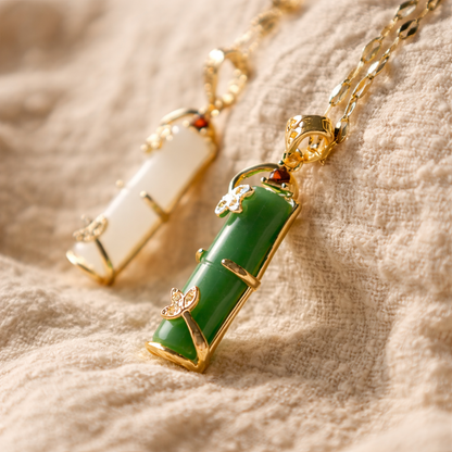 Collar Jade natural  (2x1)