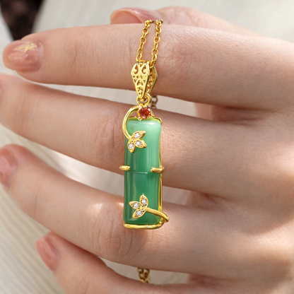 Collar Jade natural  (2x1)