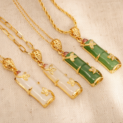 Collar Jade natural  (2x1)
